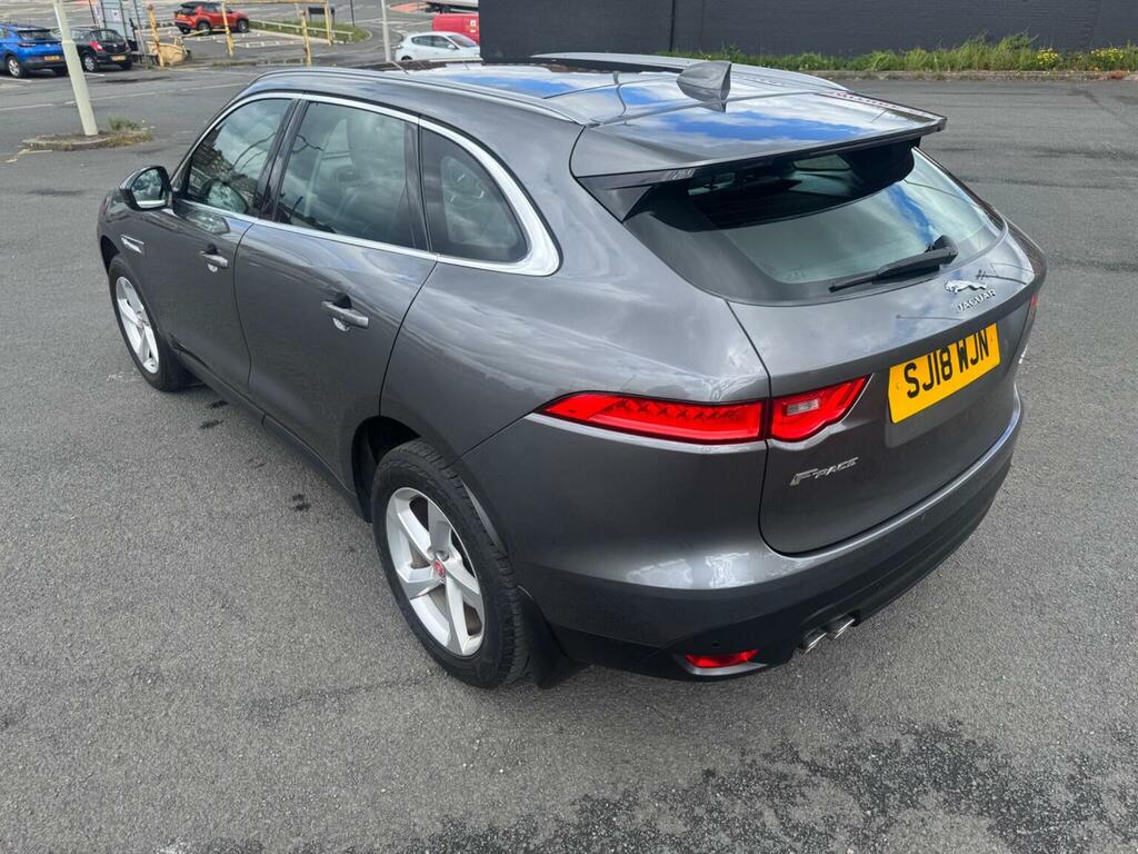 Jaguar F-Pace Suv 2.0 D180 Portfolio Awd Euro 6 Ss SJ18WJN Grey #2