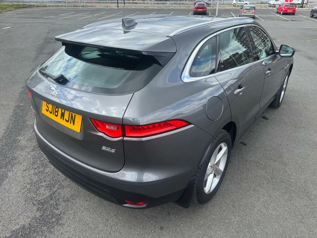 Jaguar F-Pace Suv 2.0 D180 Portfolio Awd Euro 6 Ss SJ18WJN Grey #5