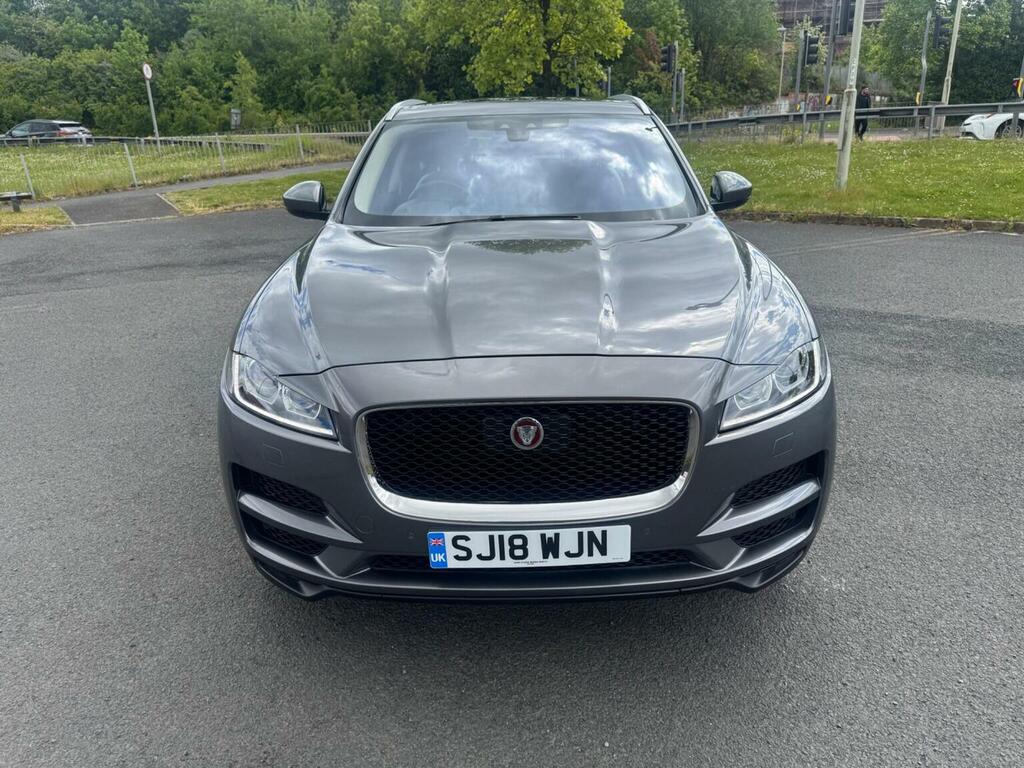 Jaguar F-Pace Suv 2.0 D180 Portfolio Awd Euro 6 Ss SJ18WJN Grey #6