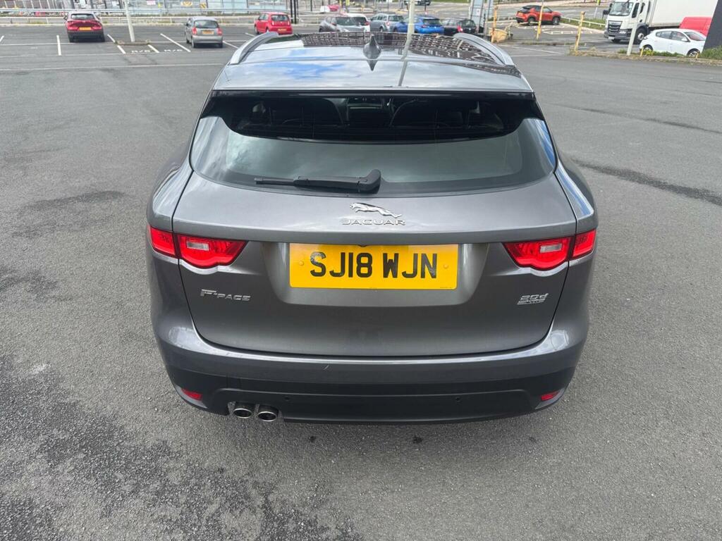 Jaguar F-Pace Suv 2.0 D180 Portfolio Awd Euro 6 Ss SJ18WJN Grey #4