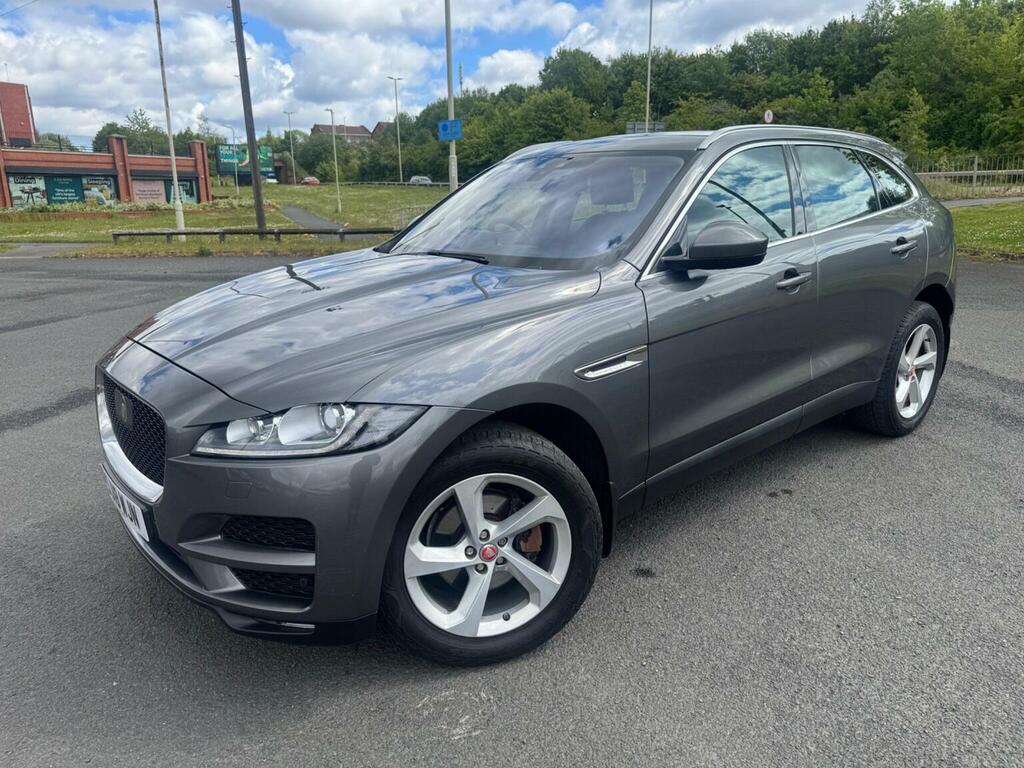 Jaguar F-Pace Suv 2.0 D180 Portfolio Awd Euro 6 Ss SJ18WJN Grey #3