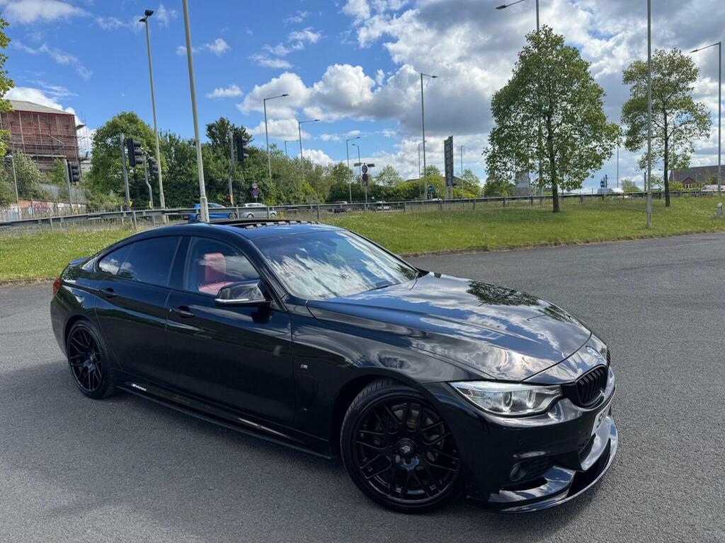 BMW 4 Series Gran Coupe Hatchback 2.0 420D M Sport Euro 6 Ss Black