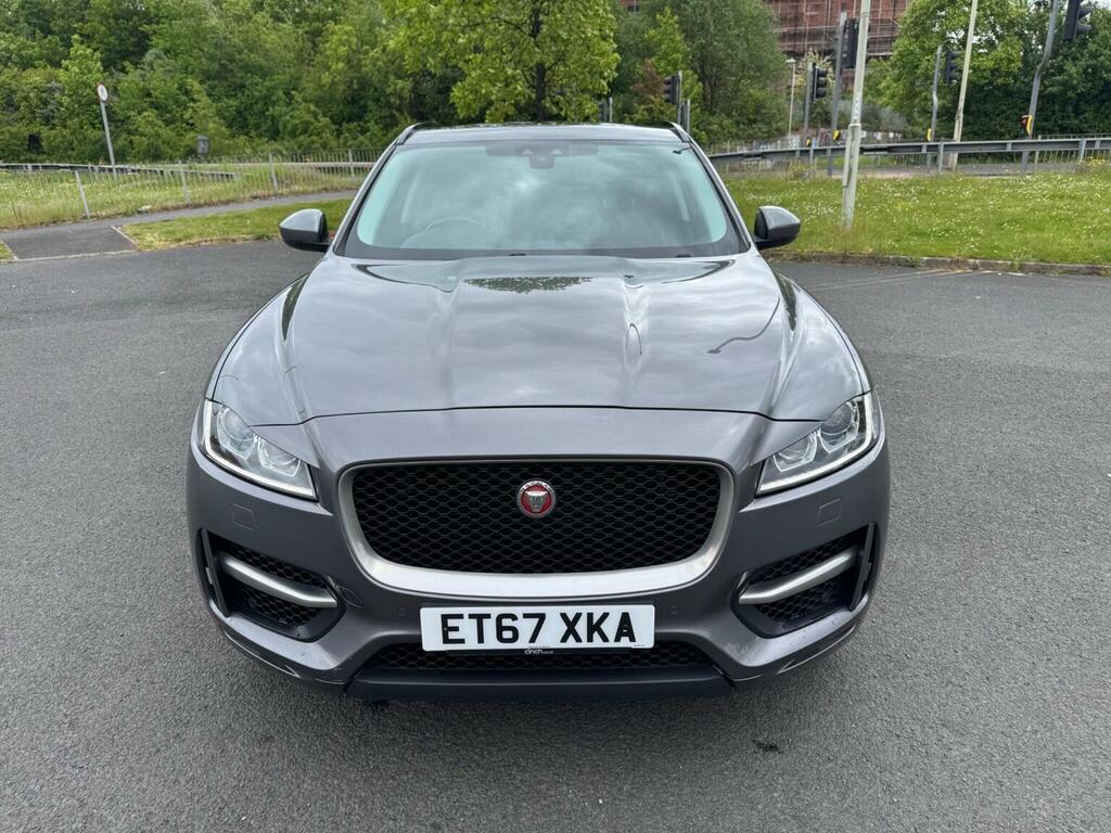 Jaguar F-Pace Suv 2.0 D240 R-sport Awd Euro 6 Ss 20 ET67XKA Grey #5