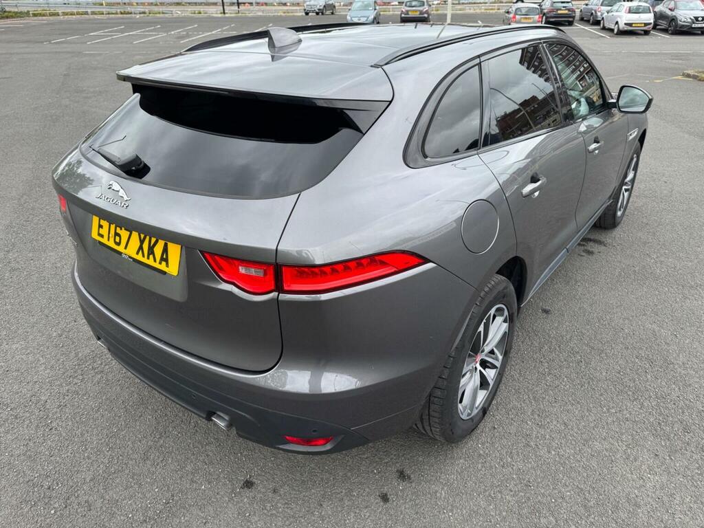 Jaguar F-Pace Suv 2.0 D240 R-sport Awd Euro 6 Ss 20 ET67XKA Grey #4