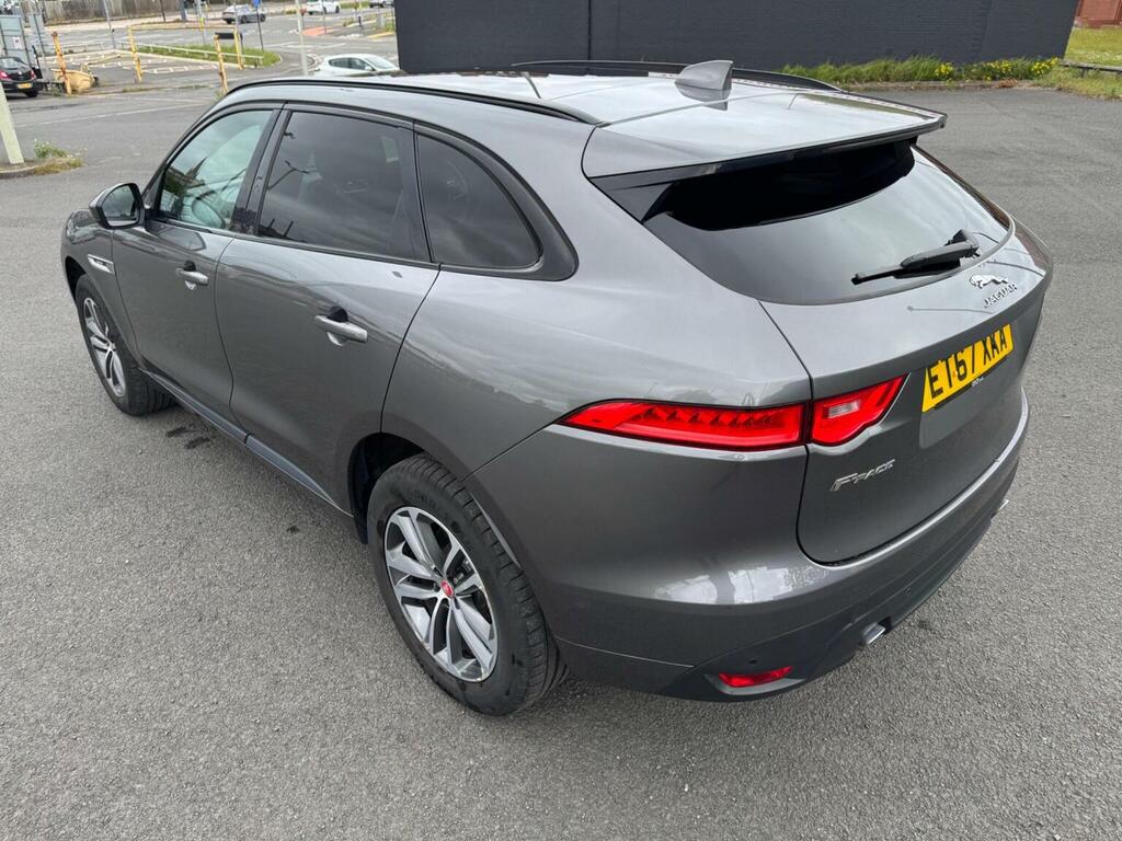 Jaguar F-Pace Suv 2.0 D240 R-sport Awd Euro 6 Ss 20 ET67XKA Grey #2