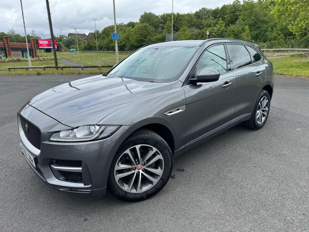 Jaguar F-Pace Suv 2.0 D240 R-sport Awd Euro 6 Ss 20 ET67XKA Grey #3