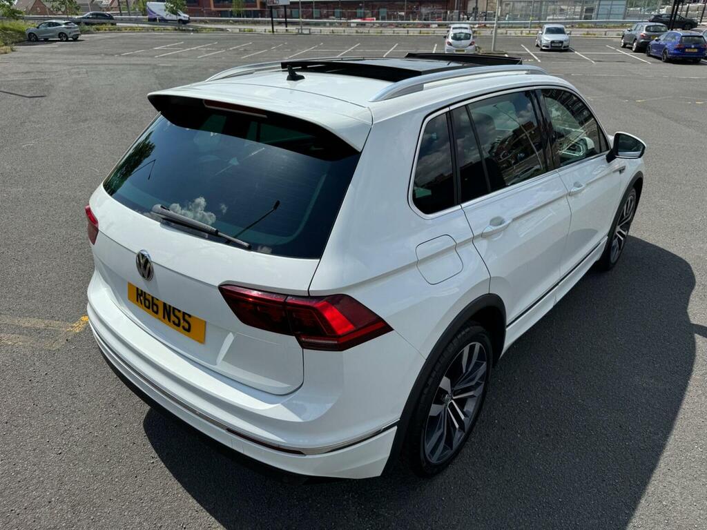 Volkswagen Tiguan Suv 2.0 Tdi Bluemotion Tech R-line Dsg 4Motion Eur R66NSS White #4