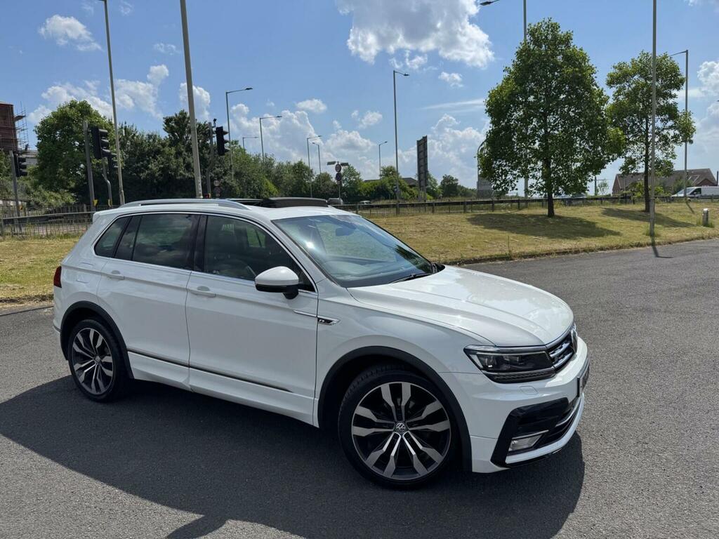 Volkswagen Tiguan Suv 2.0 Tdi Bluemotion Tech R-line Dsg 4Motion Eur White