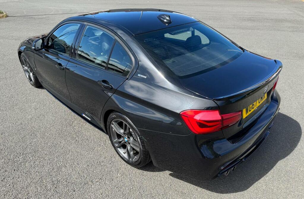 BMW 3 Series Saloon 2.0 330E 7.6Kwh M Sport Euro 6 Ss 4 WG67UWR Black #2