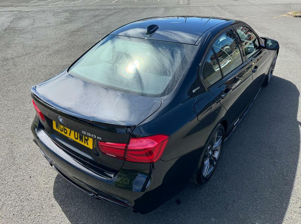 BMW 3 Series Saloon 2.0 330E 7.6Kwh M Sport Euro 6 Ss 4 WG67UWR Black #4