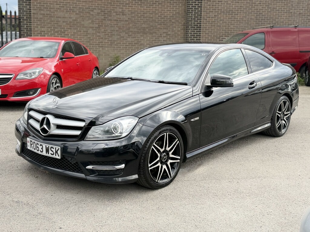 Mercedes-Benz C Class Coupe 2.1 C250 Cdi Amg Sport Plus 201363 M111LSL Black #5