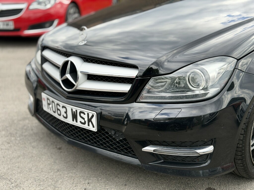 Mercedes-Benz C Class Coupe 2.1 C250 Cdi Amg Sport Plus 201363 M111LSL Black #4