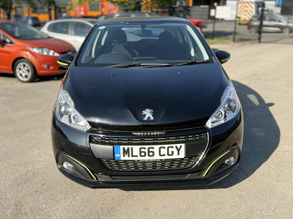 Peugeot 208 Hatchback 1.2 Puretech Active Design Lime Euro 6 5 ML66CGY Black #2