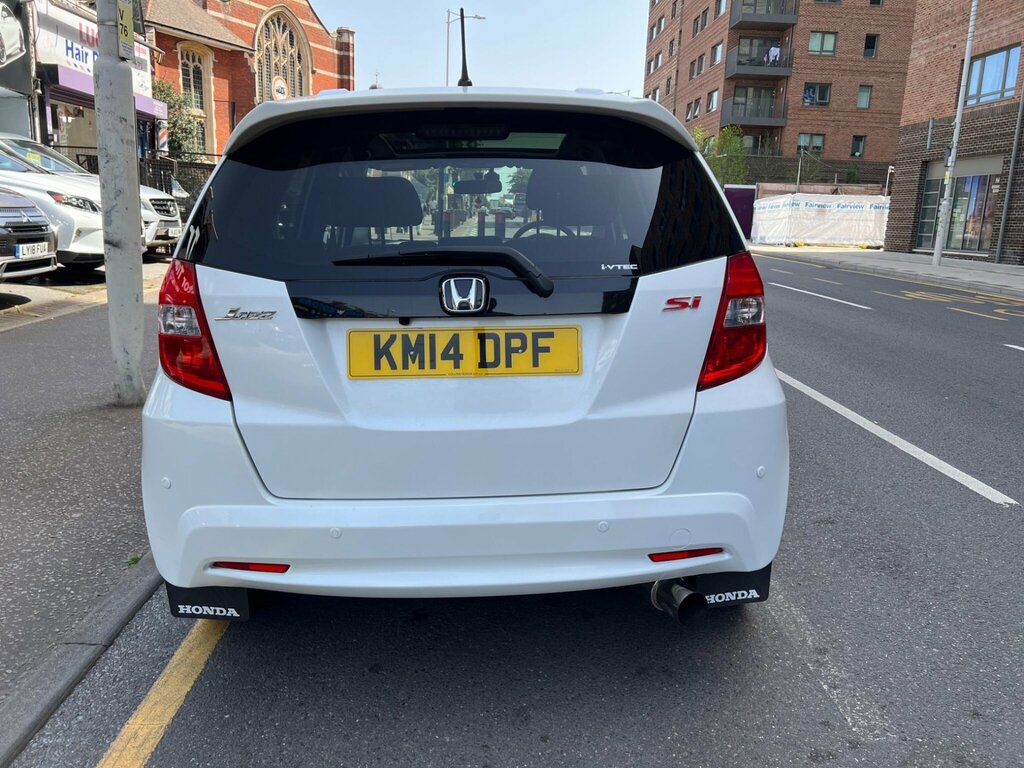 Honda Jazz 1.4 I-vtec Ex Euro 5 White #6