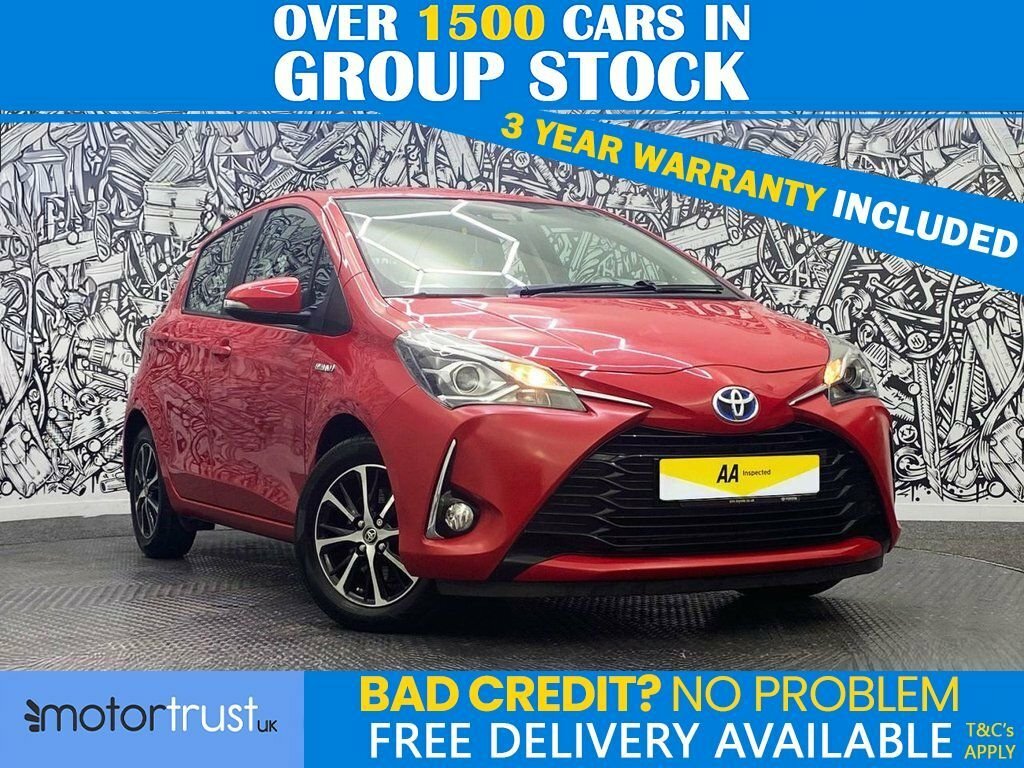 Toyota Yaris 1L Icon Tech GV19NBF Red