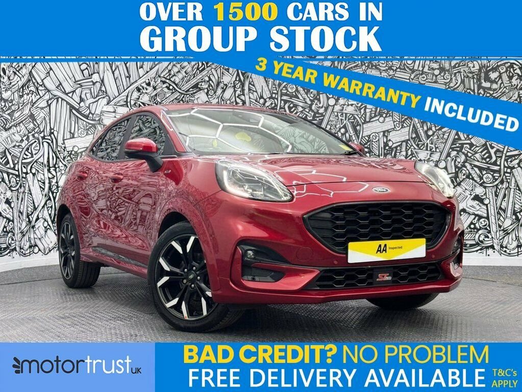 Ford Puma 1L St-line X BC22EXF Red
