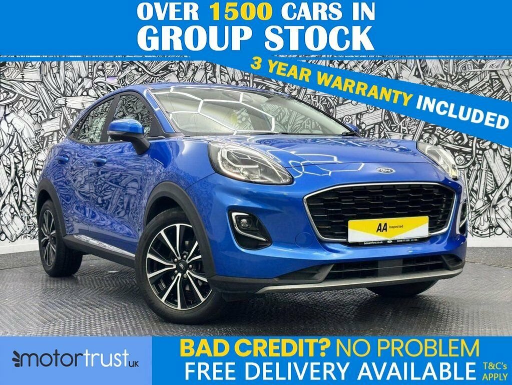 Ford Puma 1L Titanium Blue