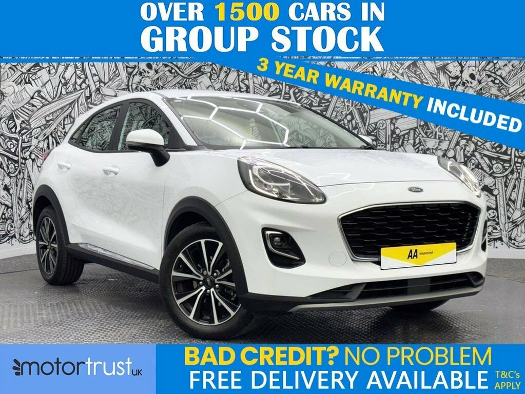 Ford Puma 1L Titanium White