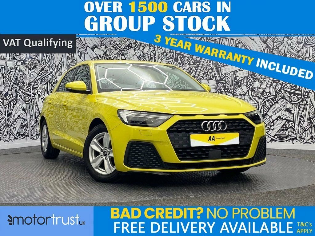 Audi A1 1L Technik Yellow
