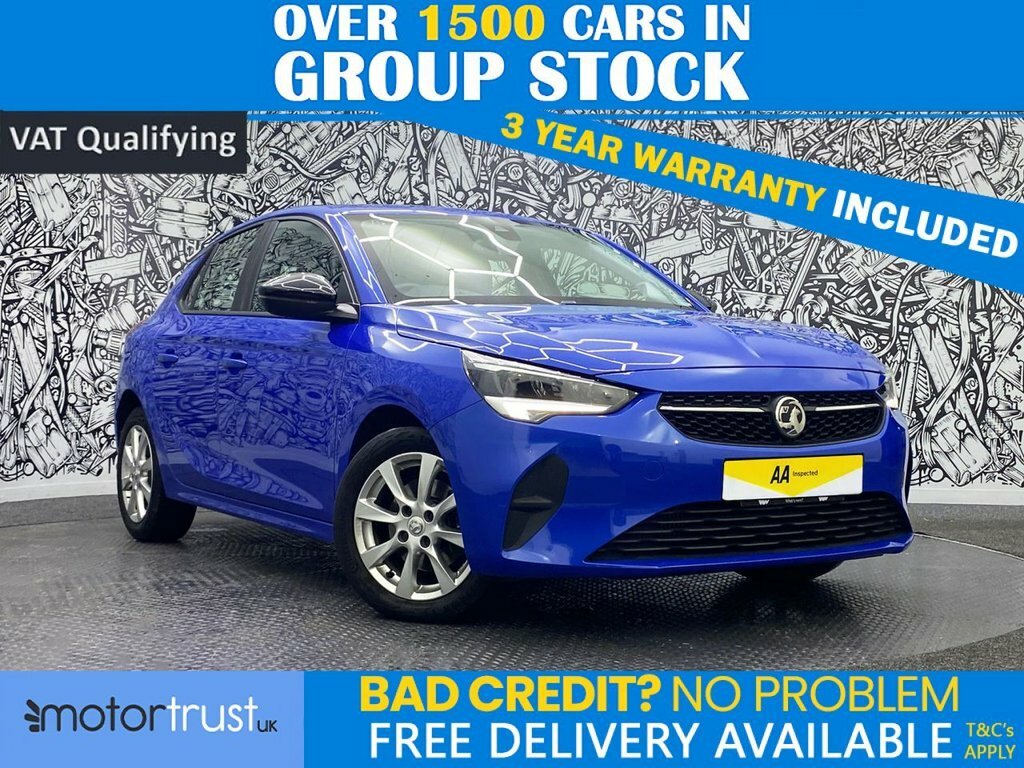 Vauxhall Corsa 1.2L Se Premium Blue