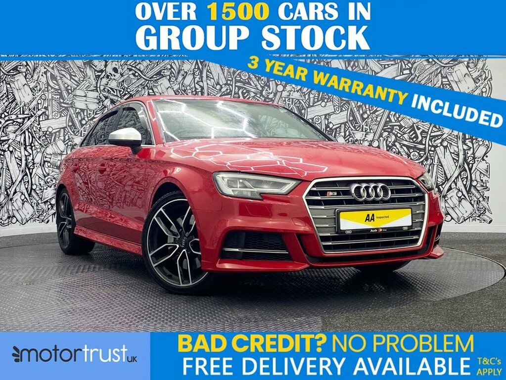 Audi S3 Saloon Red