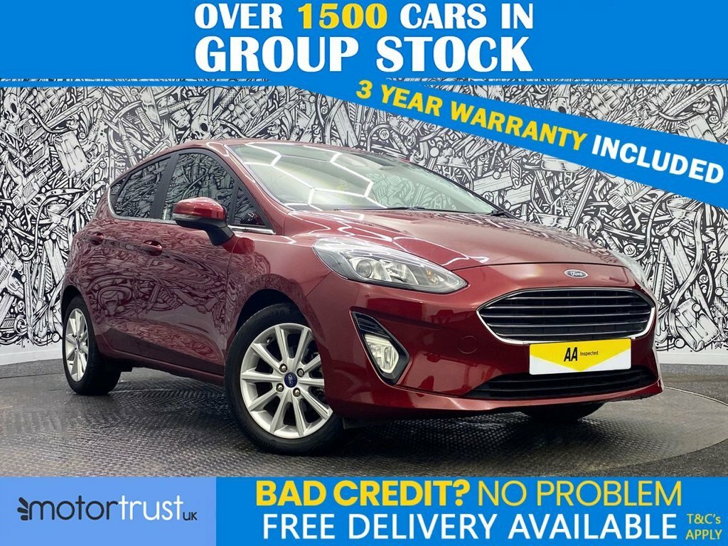 Ford Fiesta 1L Titanium Red