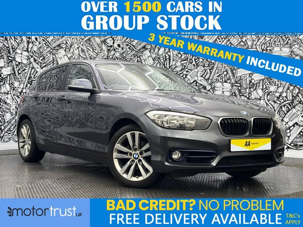 BMW 1 Series 1.5L Sport YH69YDC Grey