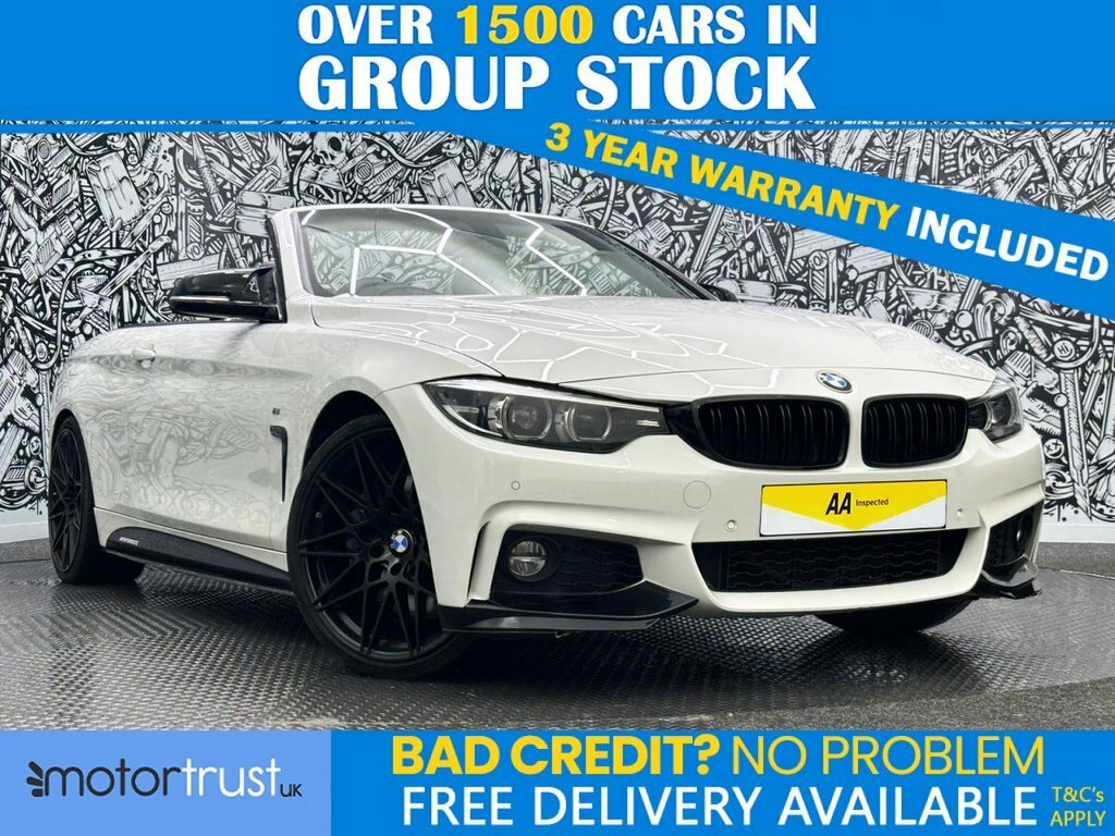 BMW 4 Series 2L M Sport White