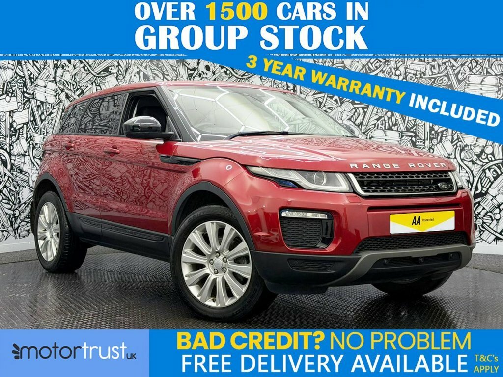 Land Rover Range Rover Evoque 2L Se Tech JSZ9506 Red