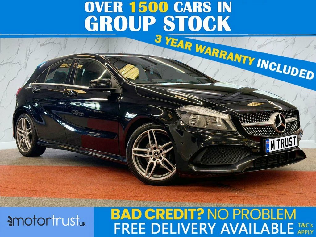 Mercedes-Benz A Class 1.5L Amg Line WN18XHX Black