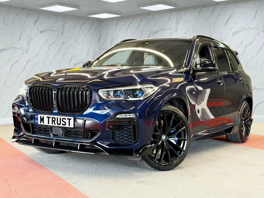 BMW X5 X5 M50d FV69KVS Blue #4