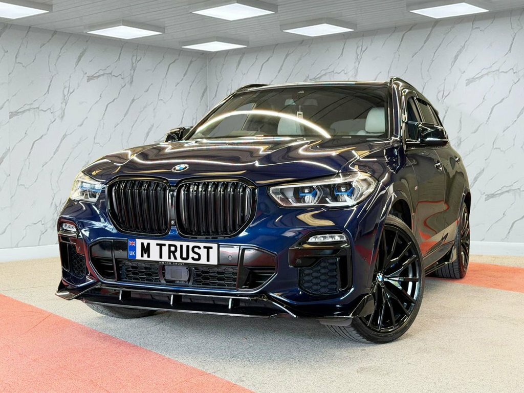 BMW X5 X5 M50d FV69KVS Blue #3