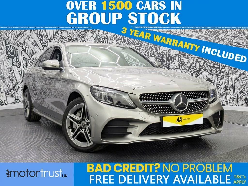 Mercedes-Benz C Class 2L Amg Line Silver