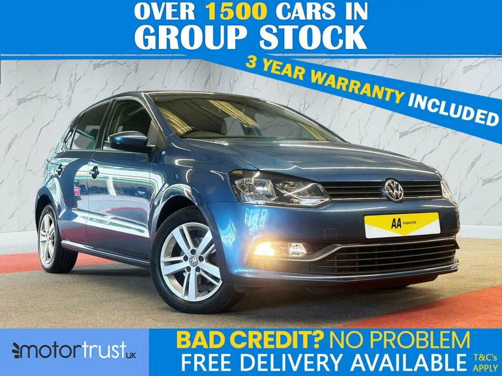 Volkswagen Polo 1L Match Edition Blue