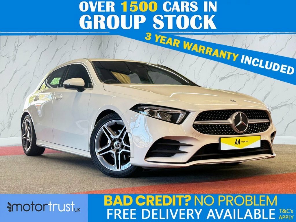 Mercedes-Benz A Class 1.3L Amg Line WV69NPP White