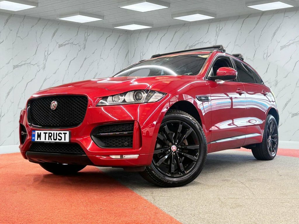 Jaguar F-Pace 2L R-sport RF68ZDO Red #5