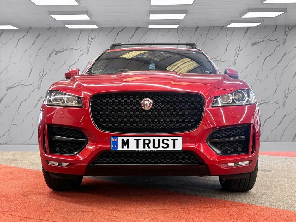 Jaguar F-Pace 2L R-sport RF68ZDO Red #3