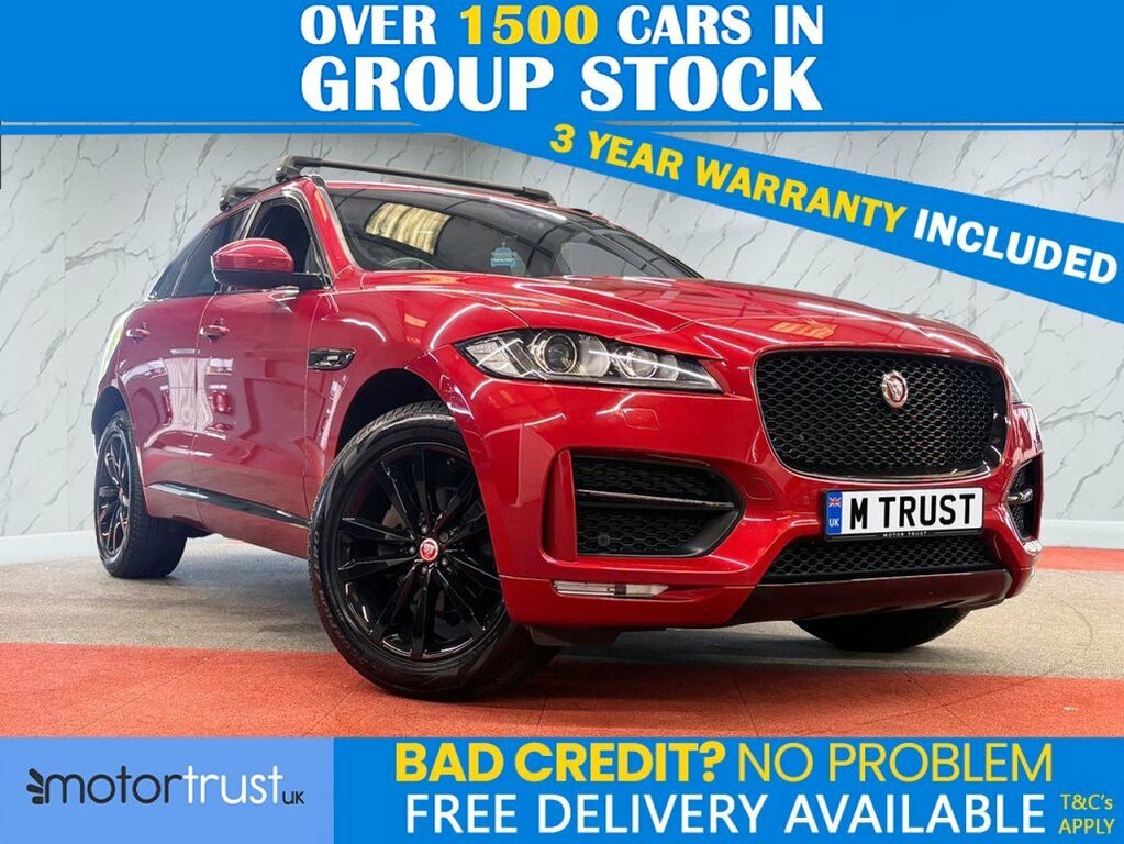 Jaguar F-Pace 2L R-sport Red