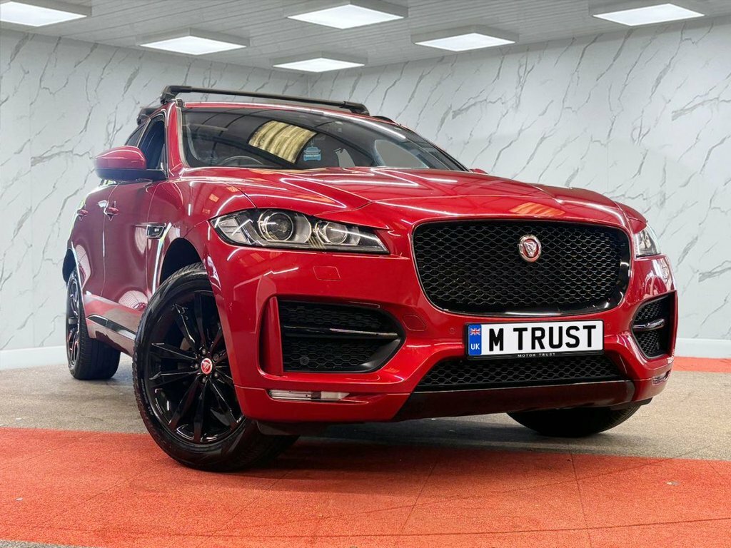 Jaguar F-Pace 2L R-sport RF68ZDO Red #2