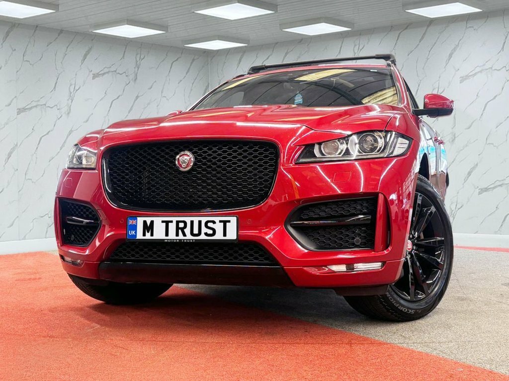 Jaguar F-Pace 2L R-sport RF68ZDO Red #4