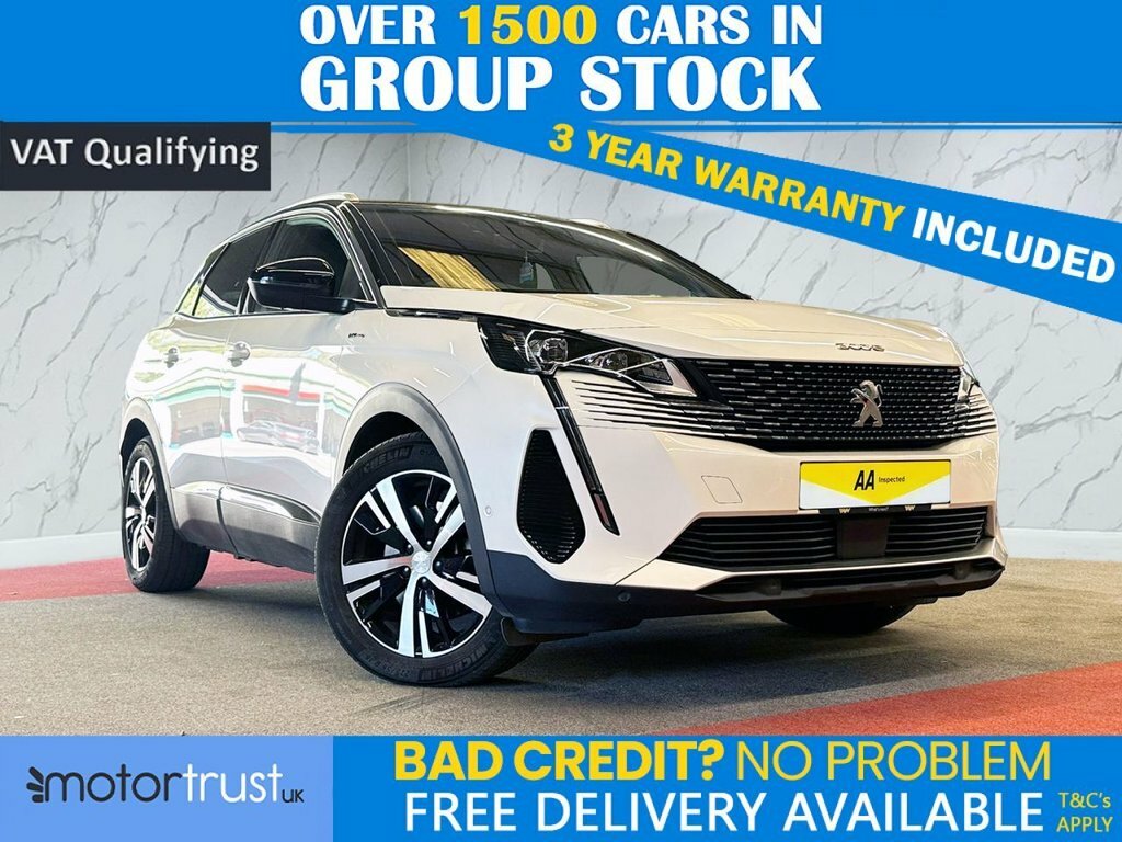 Peugeot 3008 1.6L Gt White