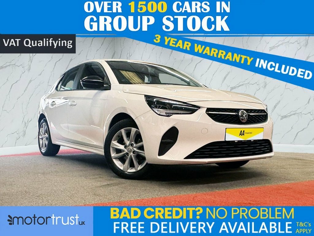 Vauxhall Corsa 1.2L Se Premium VO70ZVR White