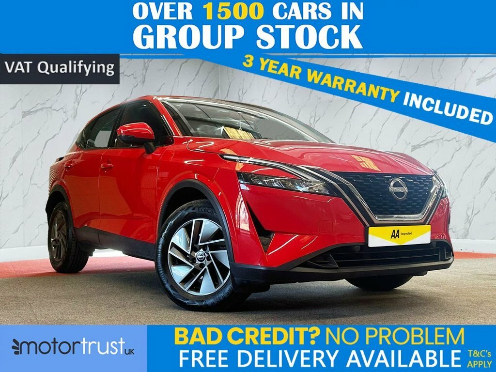 Nissan Qashqai 1.3L Acenta Premium Red