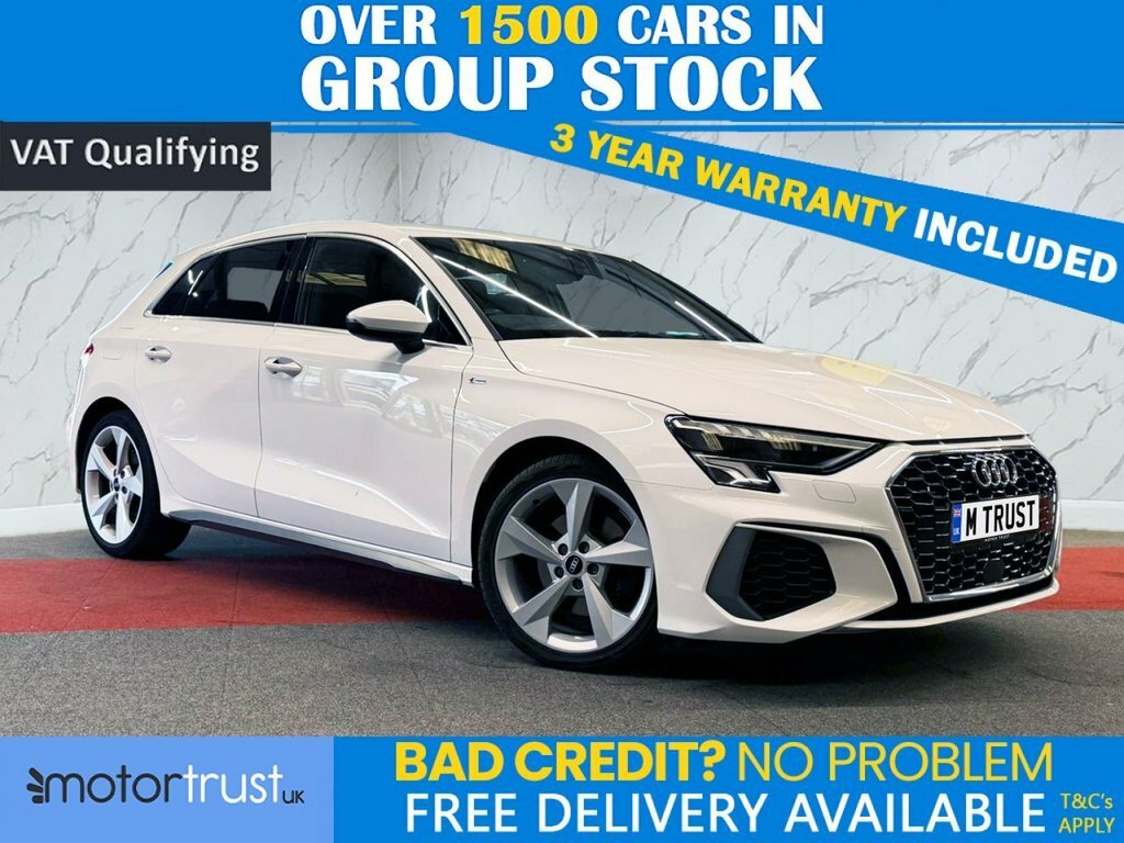 Audi A3 1L S Line LS21OGH White