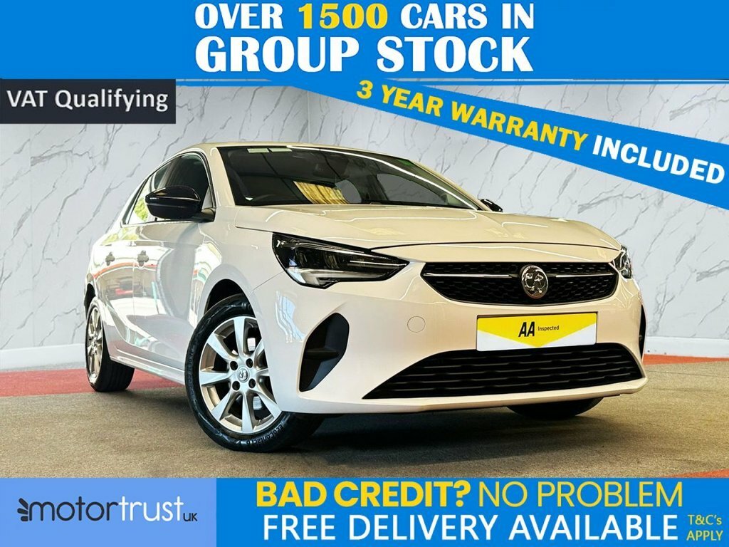 Vauxhall Corsa 1L Design White