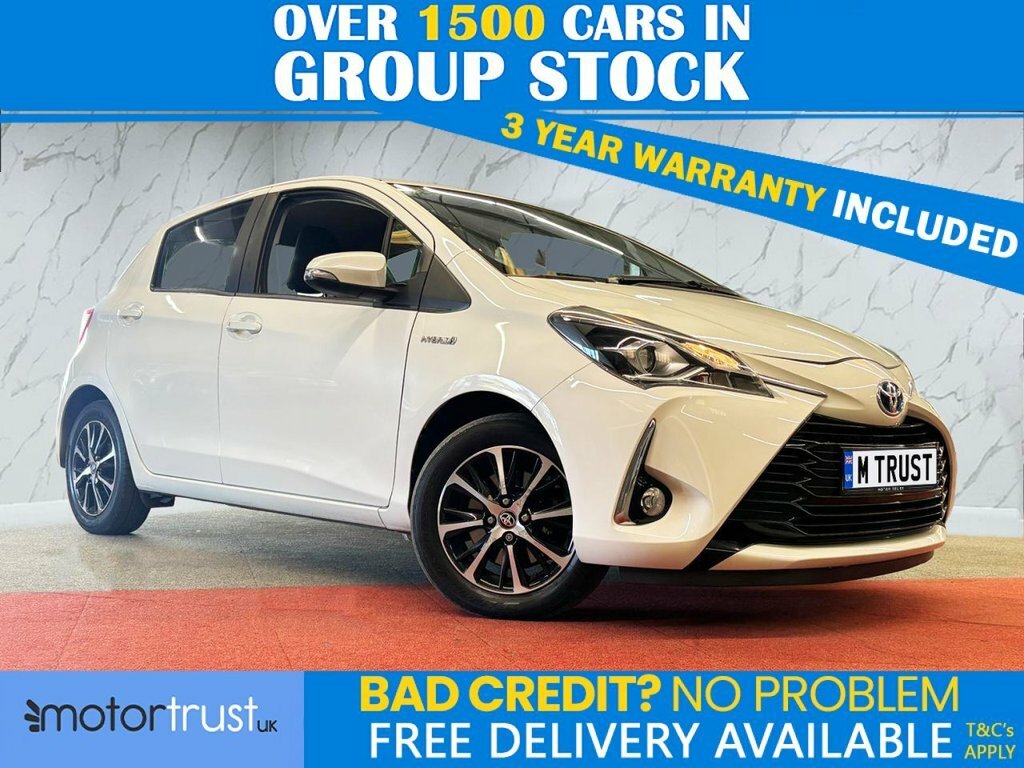 Toyota Yaris 1L Icon Tech White