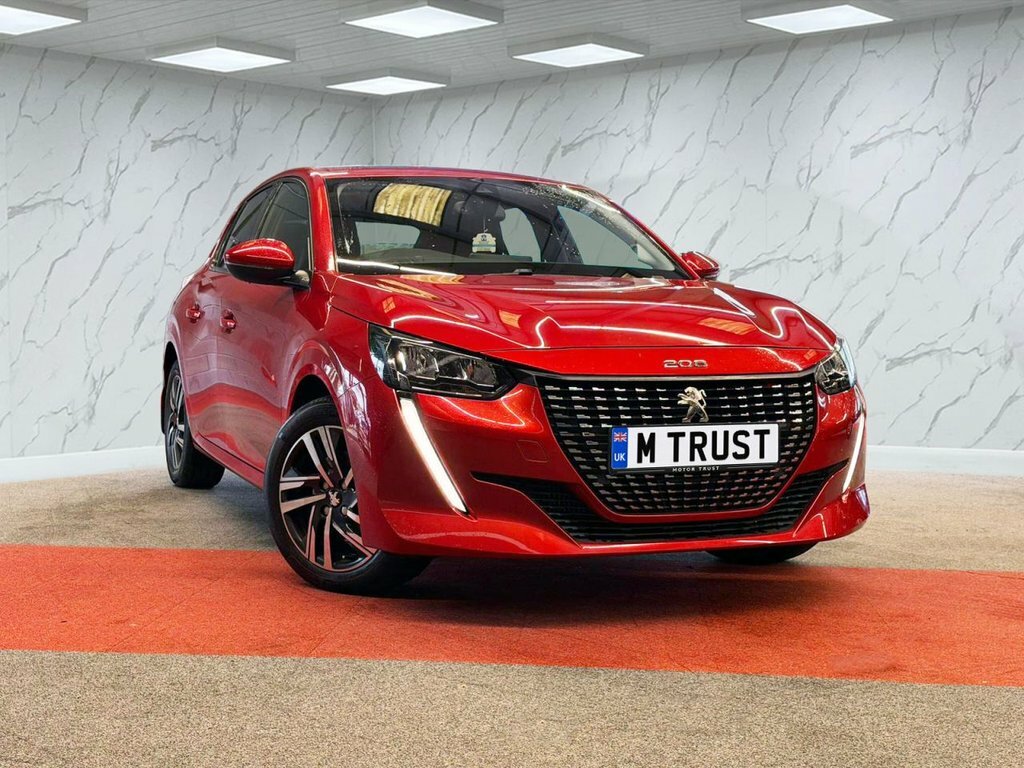Peugeot 208 208 Allure Premium Puretech Ss FV70RUR Red #2