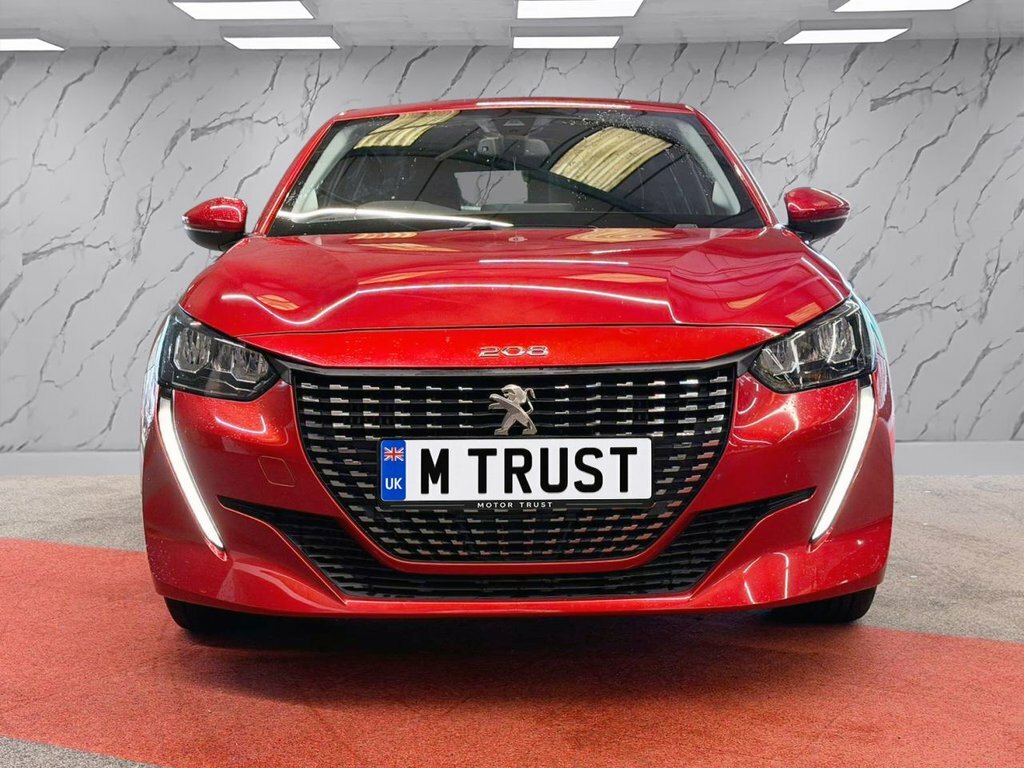 Peugeot 208 208 Allure Premium Puretech Ss FV70RUR Red #3