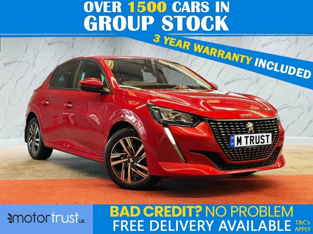 Peugeot 208 208 Allure Premium Puretech Ss Red
