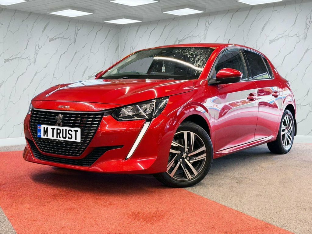Peugeot 208 208 Allure Premium Puretech Ss FV70RUR Red #5